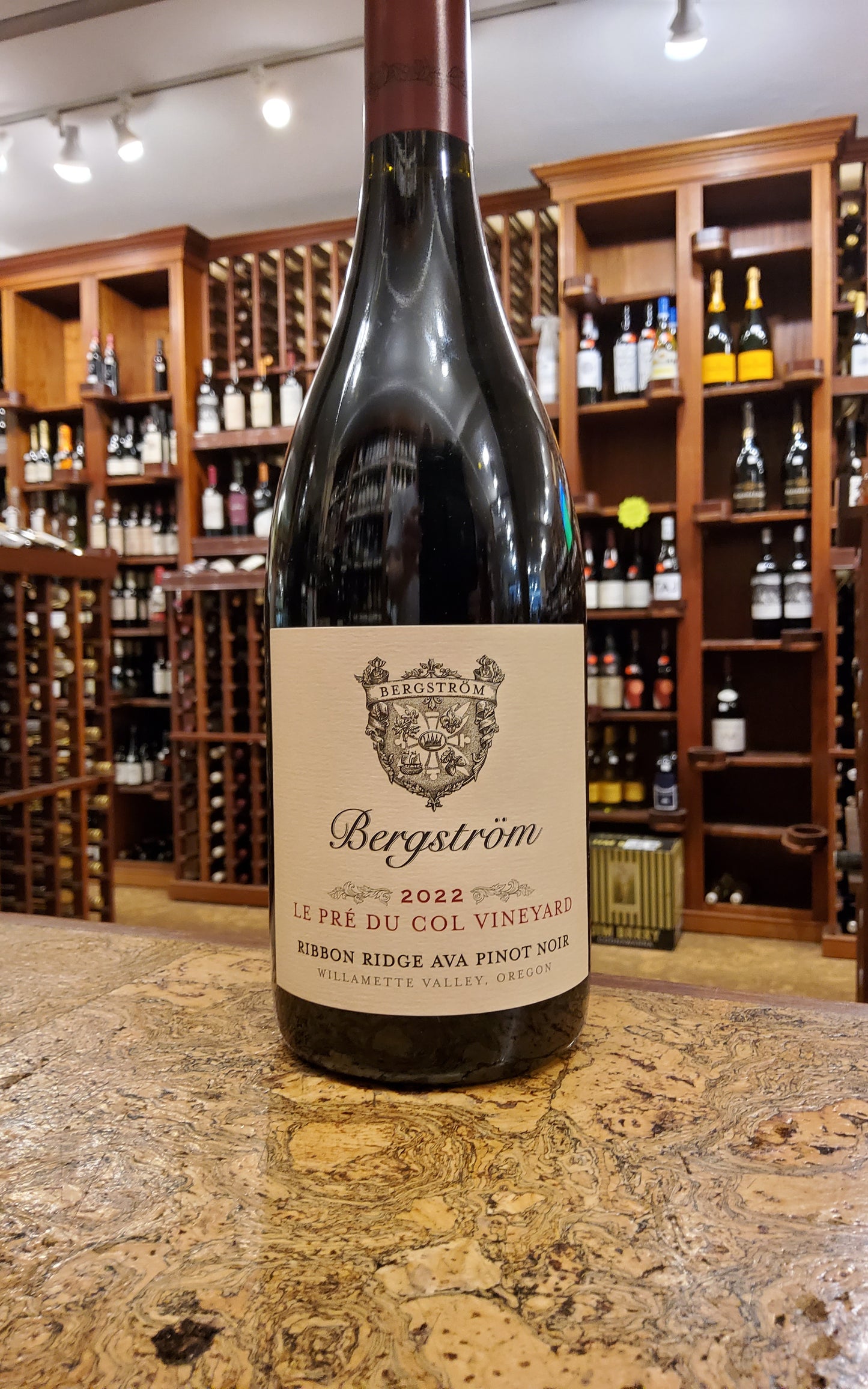 Bergstrom 'Le Pre du Col Vineyard' Ribbon Ridge Pinot Noir 2022