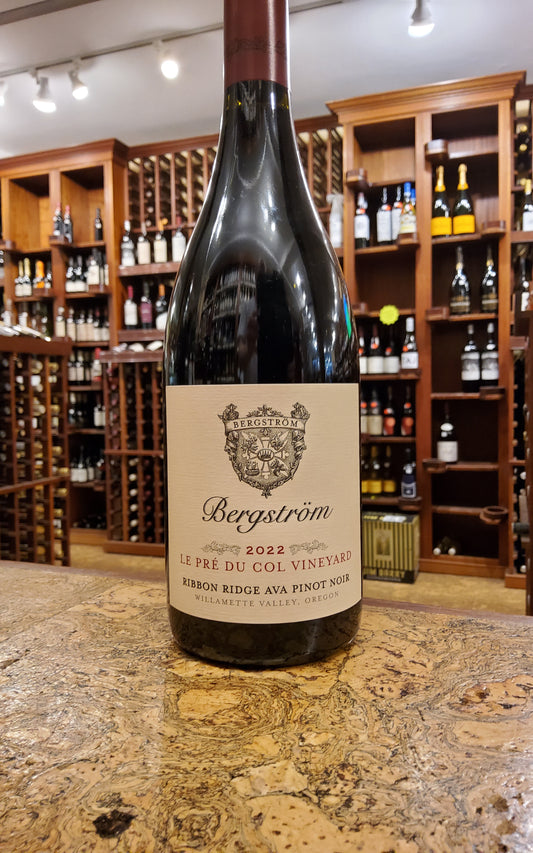Bergstrom 'Le Pre du Col Vineyard' Ribbon Ridge Pinot Noir 2022