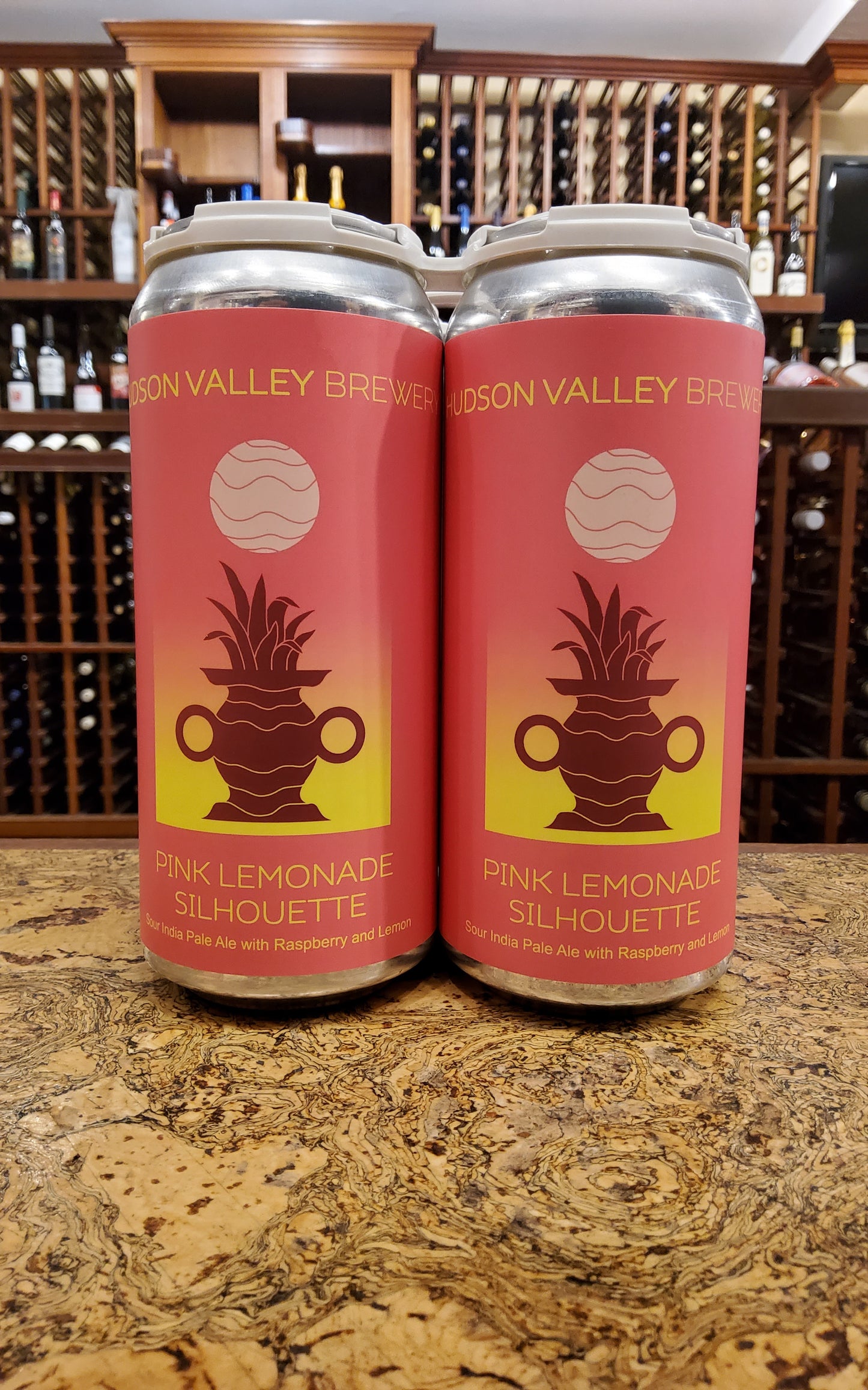 Hudson Valley Pink Lemonade Silhouette Sour IPA 4pk