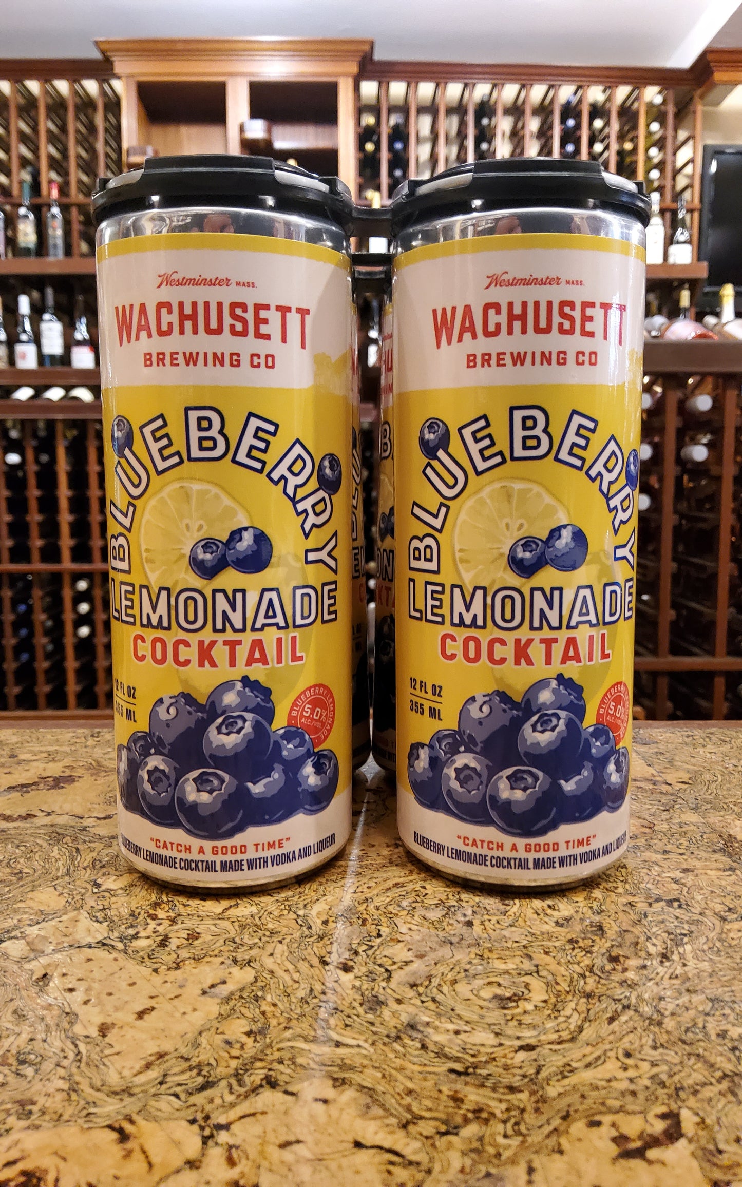 Wachusett Bluebery Lemonade Cocktail 4pk