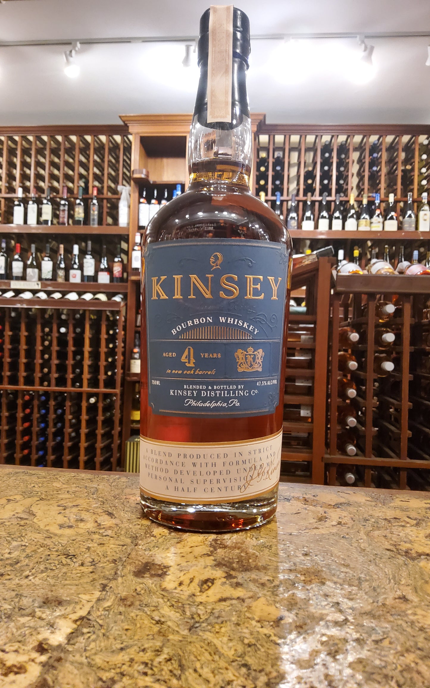 Kinsey 4 Year Bourbon 750ml