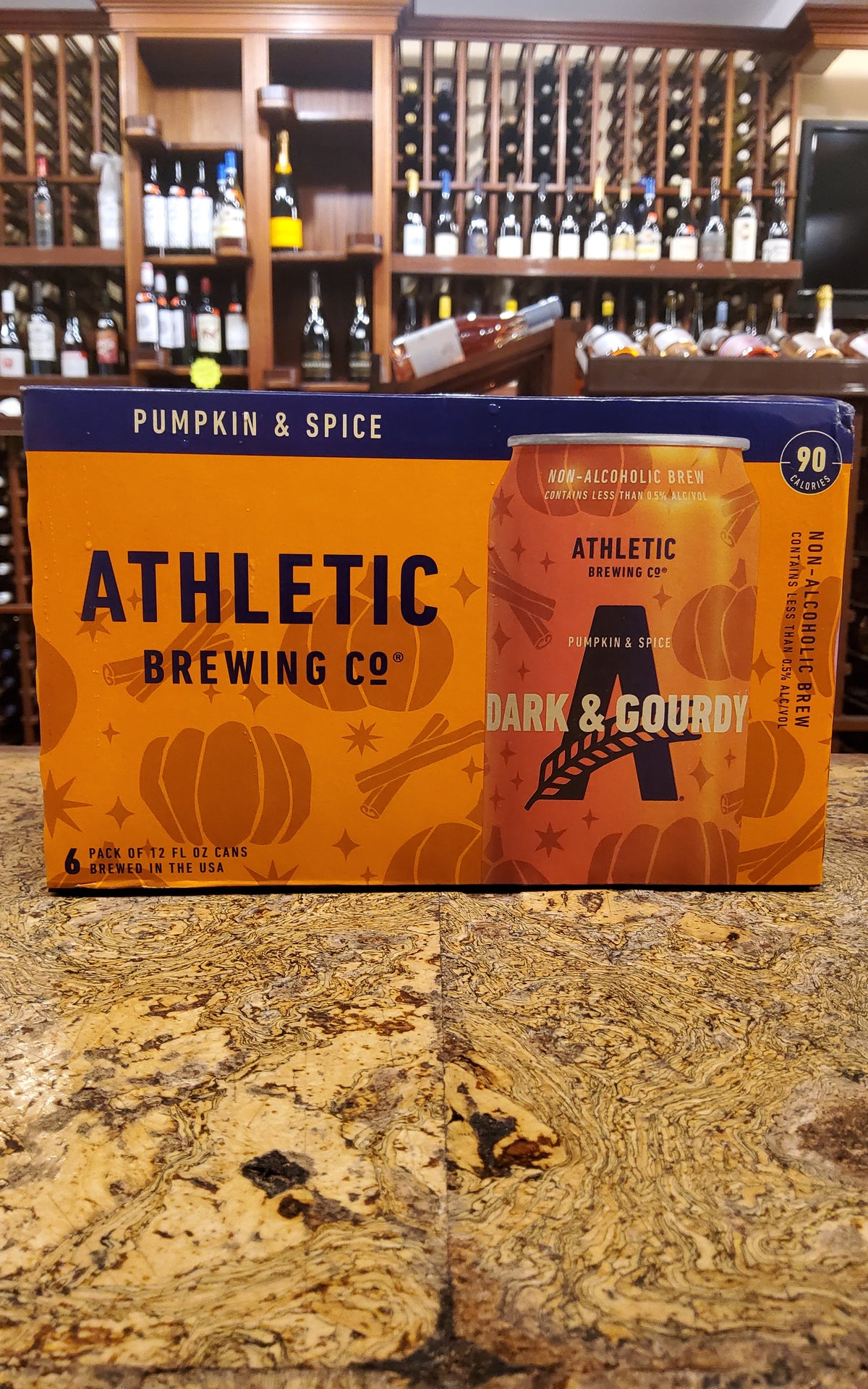 Athletic Dark and Gourdy NA Pumkin Ale 6pk